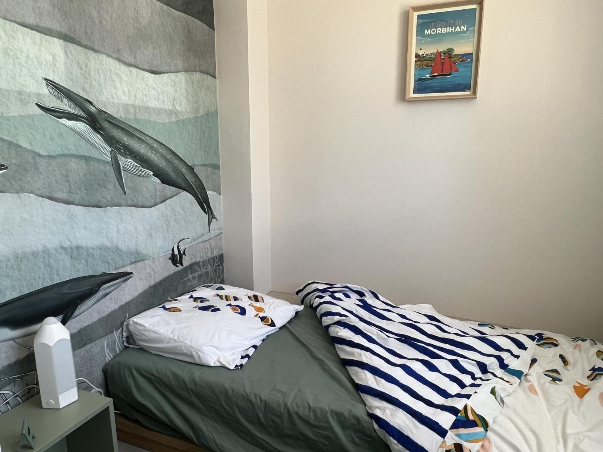 Triplex A 200M De La Plage - O Delices Marins カルナック エクステリア 写真