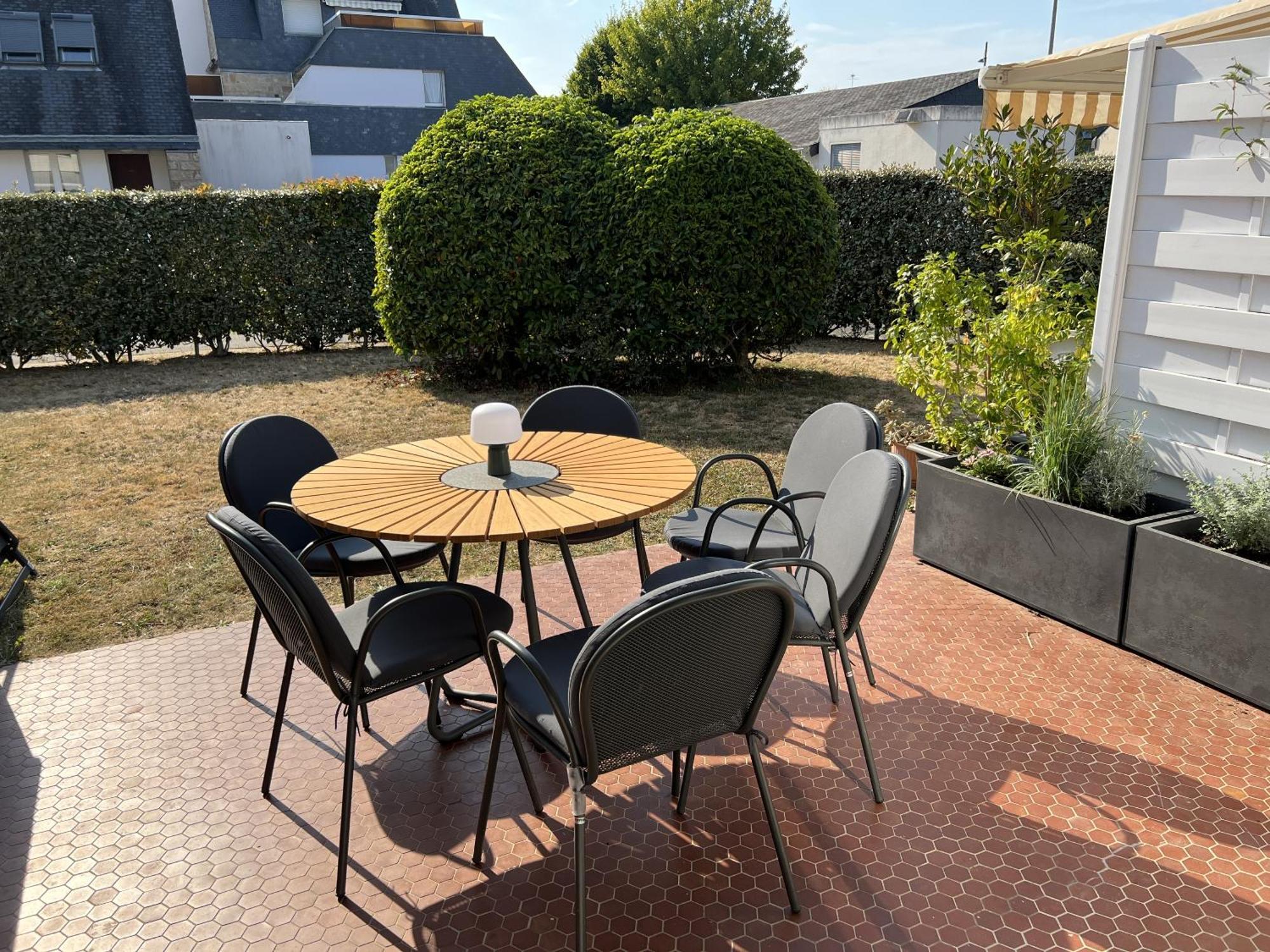 Triplex A 200M De La Plage - O Delices Marins カルナック エクステリア 写真